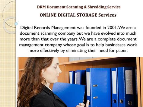 Drm Document Scanning And Shredding Services