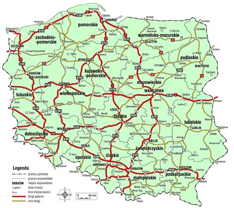 drogi powiatowe w polsce