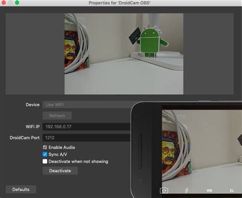 droidcam app windows phone