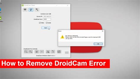 droidcam windows driver error