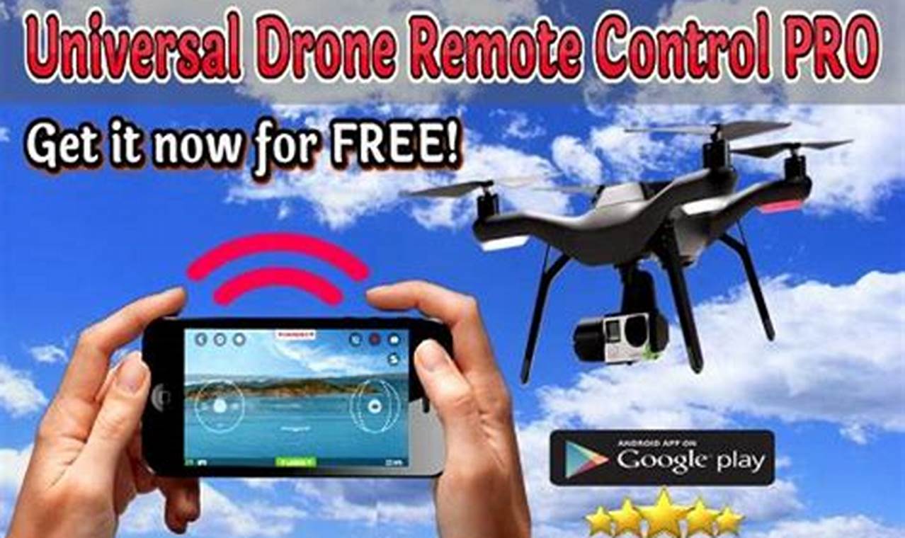 drone universal remote control app