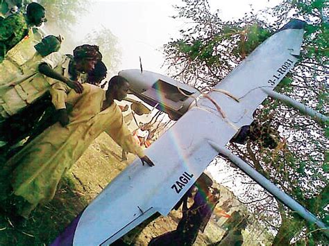 drone attack in sudan