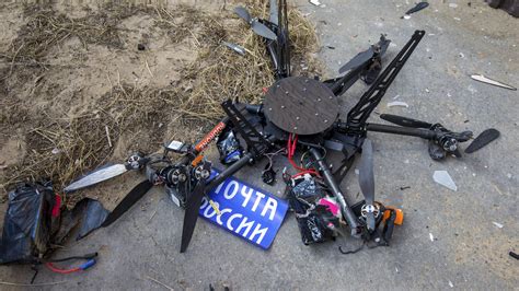 drone crash near moscow