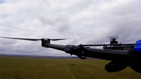 Drone Propeller Flies Off