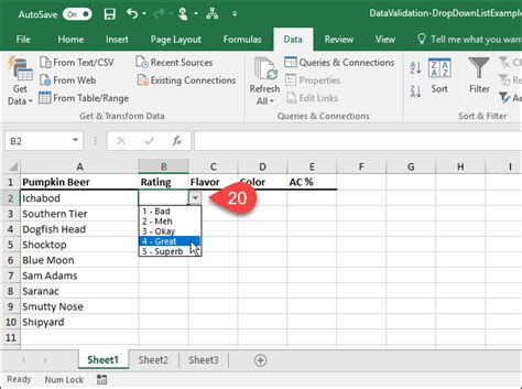 5 Ways Drop Down Cell Excel