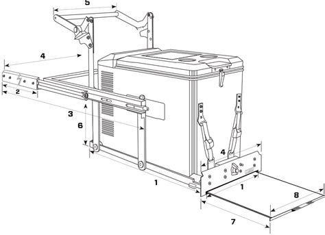 Drop Down Fridge Slide Sizes