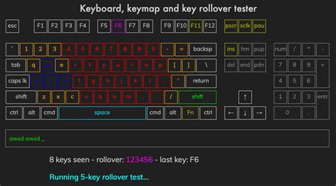 Drop Keyboard Tester