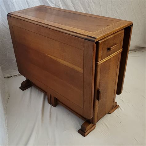 Drop Leaf Table With Storage Underneath