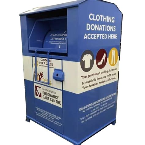 Drop Off Bins For Donations