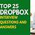 dropbox interview questions