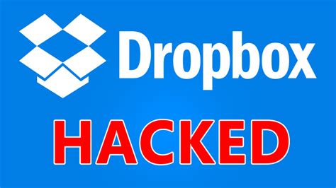 dropbox account hacked