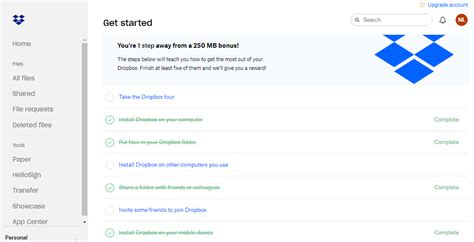Dropbox Giving Space