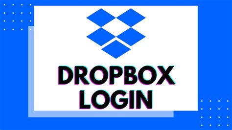 dropbox login box