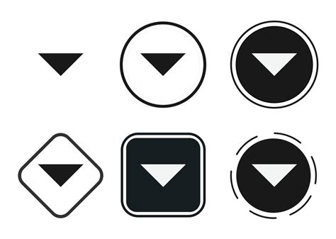 dropdown arrow icon html code
