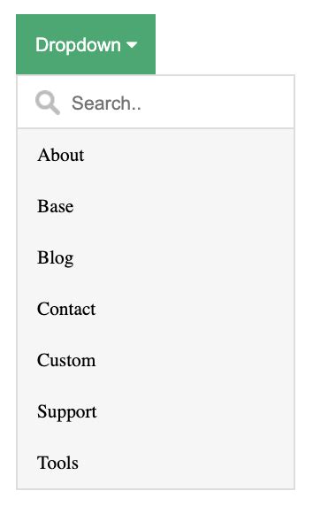 Dropdown Menu Code W3Schools