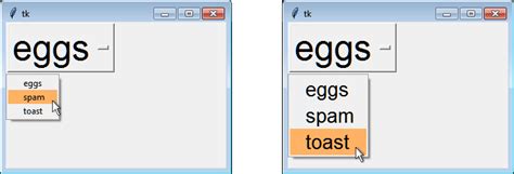Dropdown Menu Size Tkinter