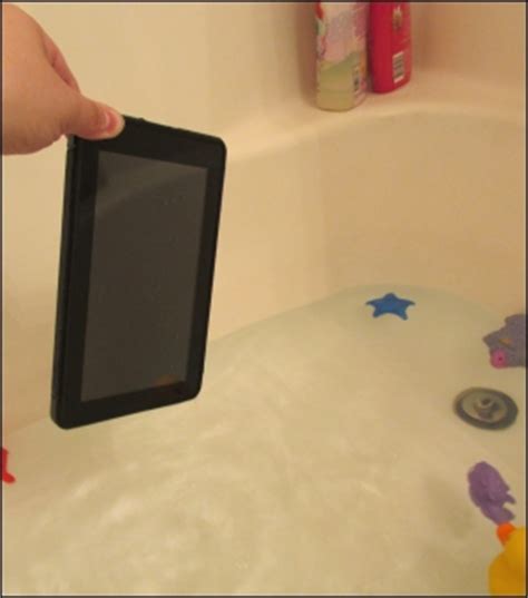 dropped kindle in water