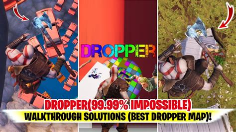 dropper 99.99 impossible fortnite map