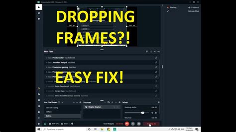 Dropping Frames In Game