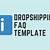 dropshipping faq template