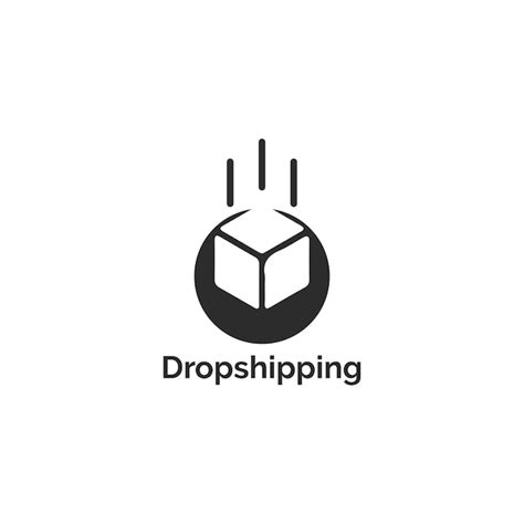 dropshipping logo vector