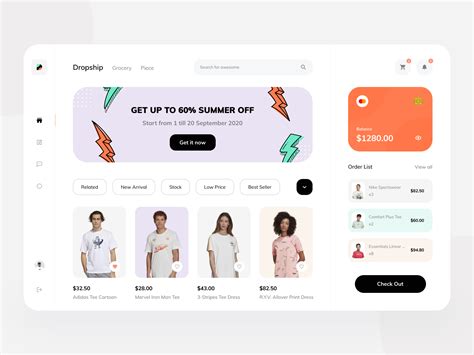dropshipping website template wix