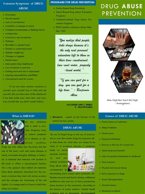 Signs of Abuse Brochure