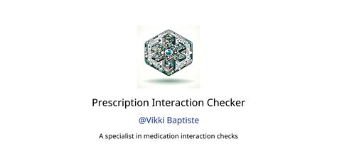 drug rx interaction checker