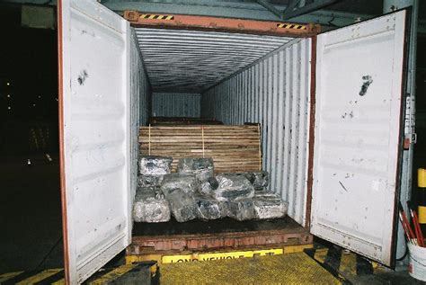 drug smuggling shipping containers