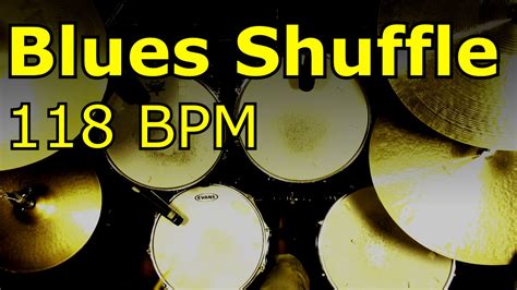 Drum Backing Track Blues Shuffle
