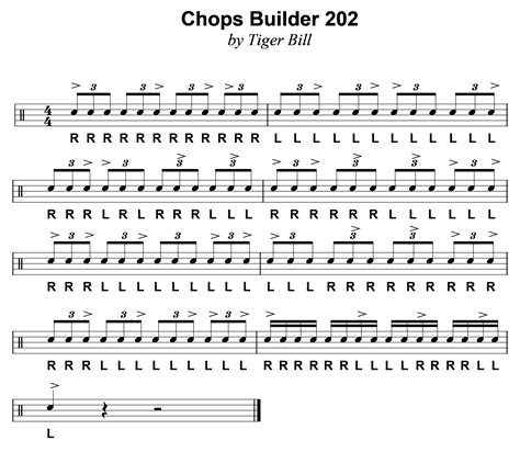 Drum Chops Exercise