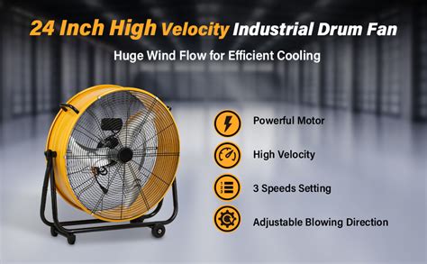 Drum Fan Uses