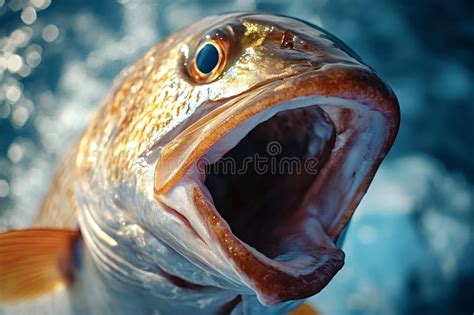 drum fish mouth