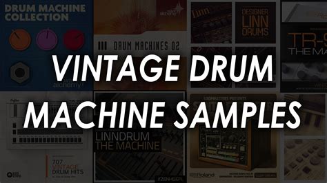 Drum Machine Samples Collection