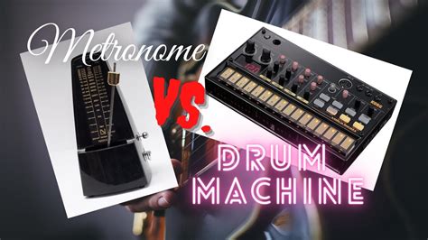 Drum Machine Vs Metronome