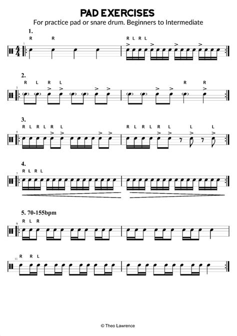 Drum Pad Exercises Pdf