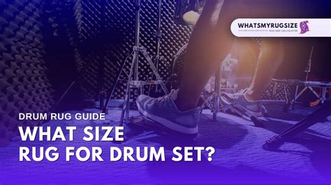 Drum Rug Size