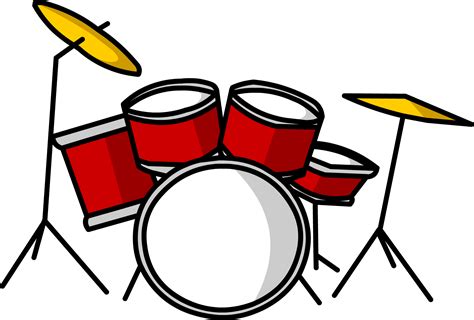 Drum Set Clipart Easy
