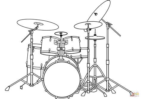 Drum Set Printable