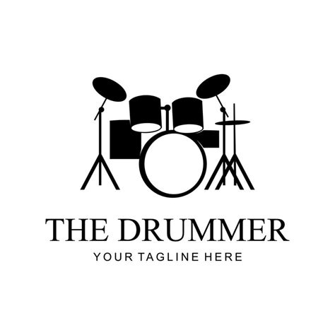 Drummer Logo Design