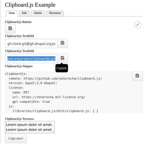 Drupal Clipboard_Button