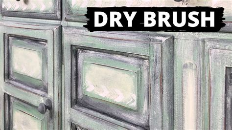 Dry Brush Chalk Paint