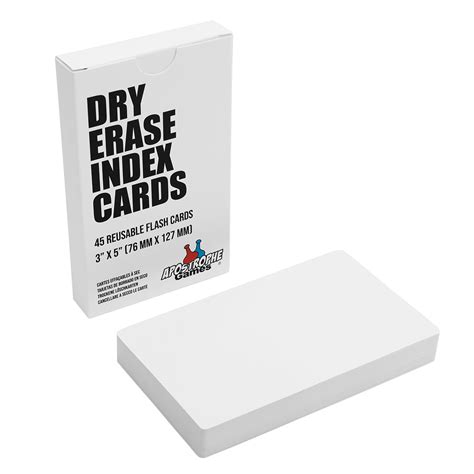 Dry Erase Cards