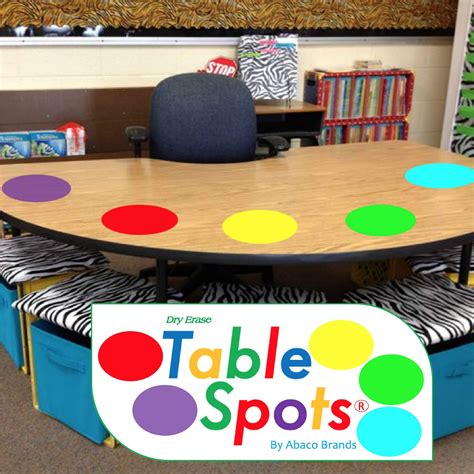Dry Erase Table Spots