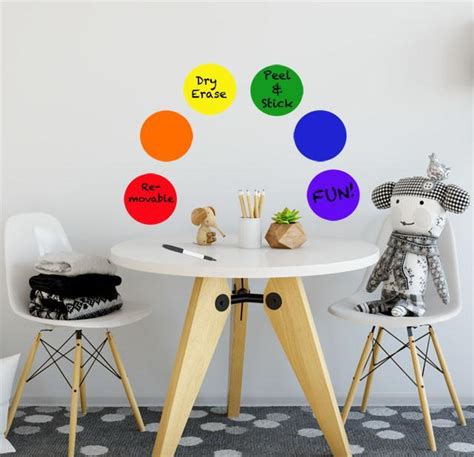Dry Erase Wall Dots