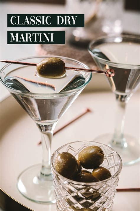 Dry Martini Quantities