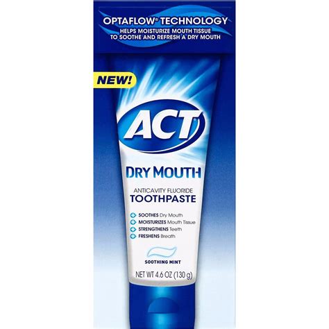 Dry Mouth With Toothpaste