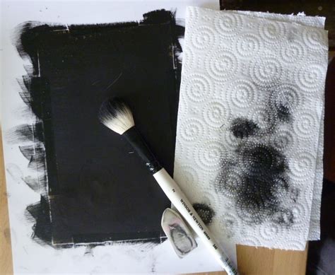 Dry Paint Brush Technique