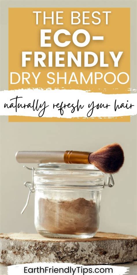 Dry Shampoo Environmentally Friendly
