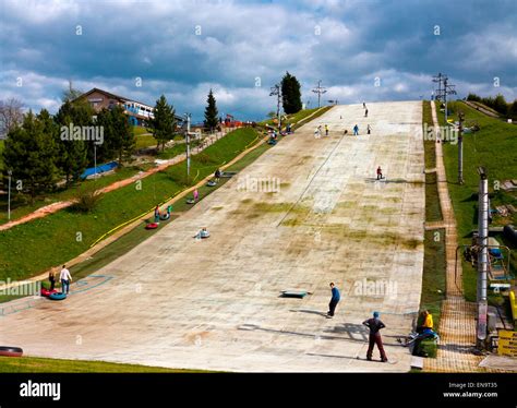 dry ski slopes